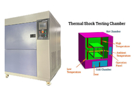 Προγραμματιζόμενος ελεγχόμενος θερμικός δοκιμαστής θερμικών σοκ με τροφοδοσία 50Hz Πεδίο θερμοκρασίας -55°C    +150°C