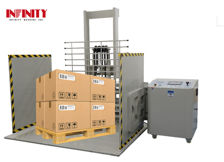 400-3000 λίβρες συσκευασία Clamping πίεση συμπίεση φορτίο δοκιμαστικό μηχάνημα με υδραυλική κίνηση